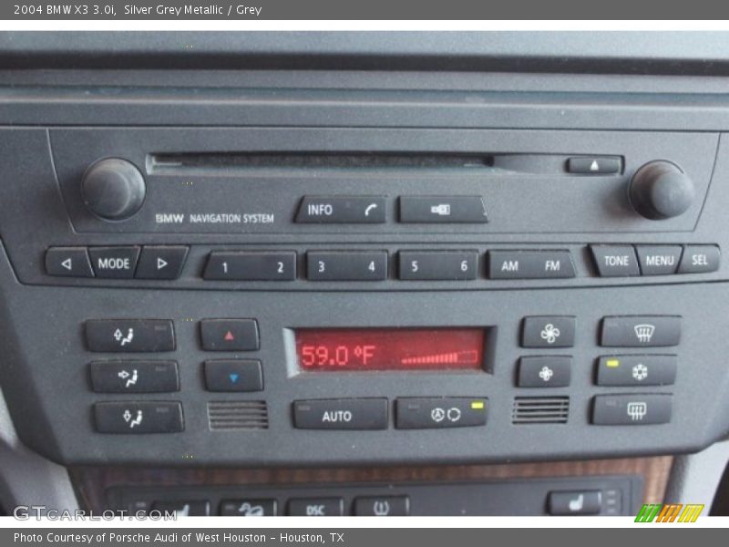 Audio System of 2004 X3 3.0i