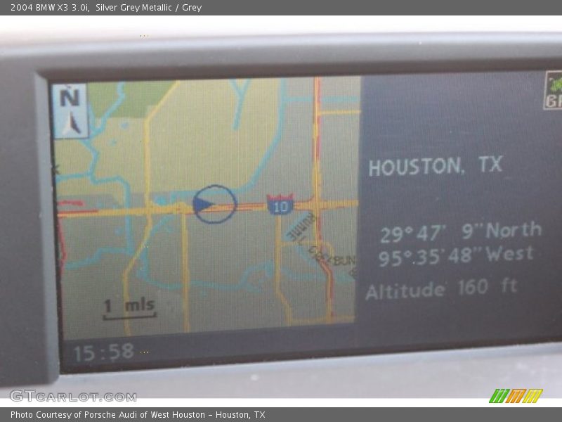 Silver Grey Metallic / Grey 2004 BMW X3 3.0i