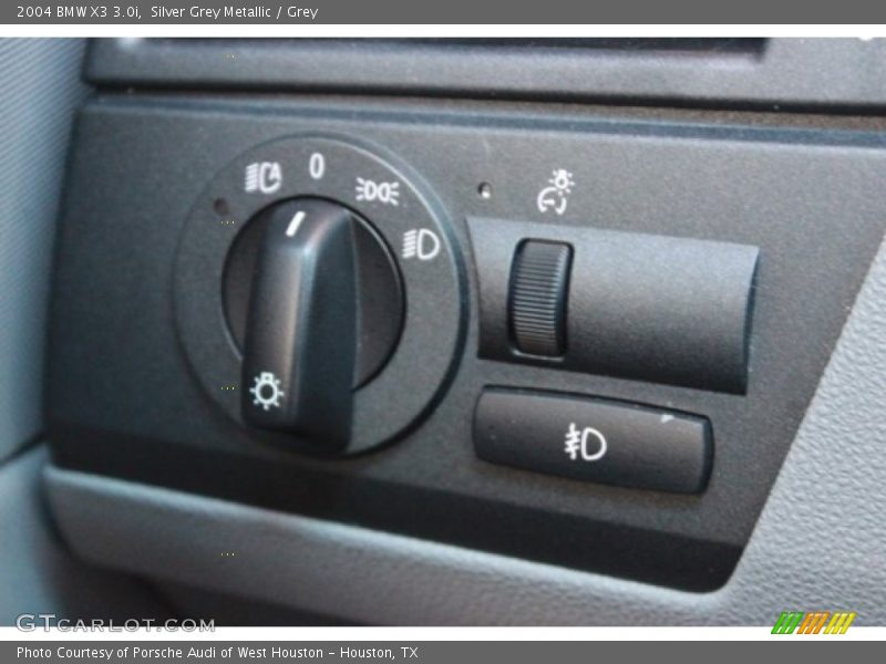 Silver Grey Metallic / Grey 2004 BMW X3 3.0i