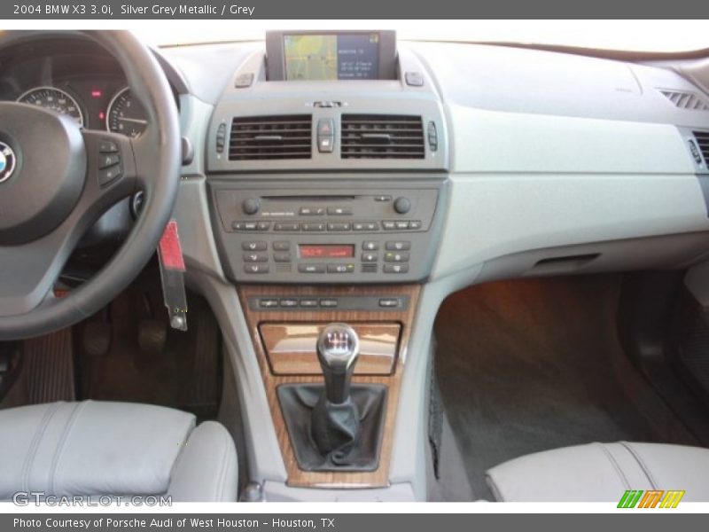 Silver Grey Metallic / Grey 2004 BMW X3 3.0i