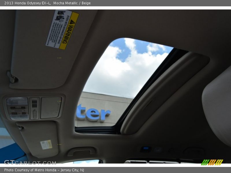 Mocha Metallic / Beige 2013 Honda Odyssey EX-L