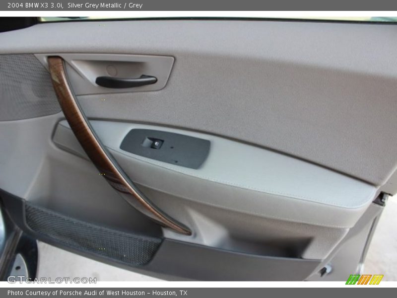 Silver Grey Metallic / Grey 2004 BMW X3 3.0i