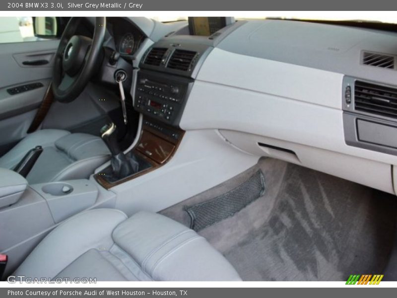 Silver Grey Metallic / Grey 2004 BMW X3 3.0i