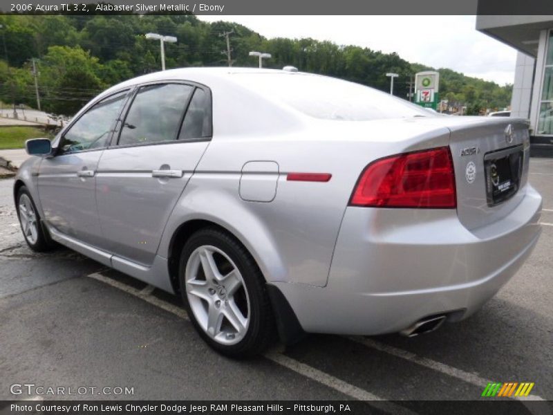 Alabaster Silver Metallic / Ebony 2006 Acura TL 3.2