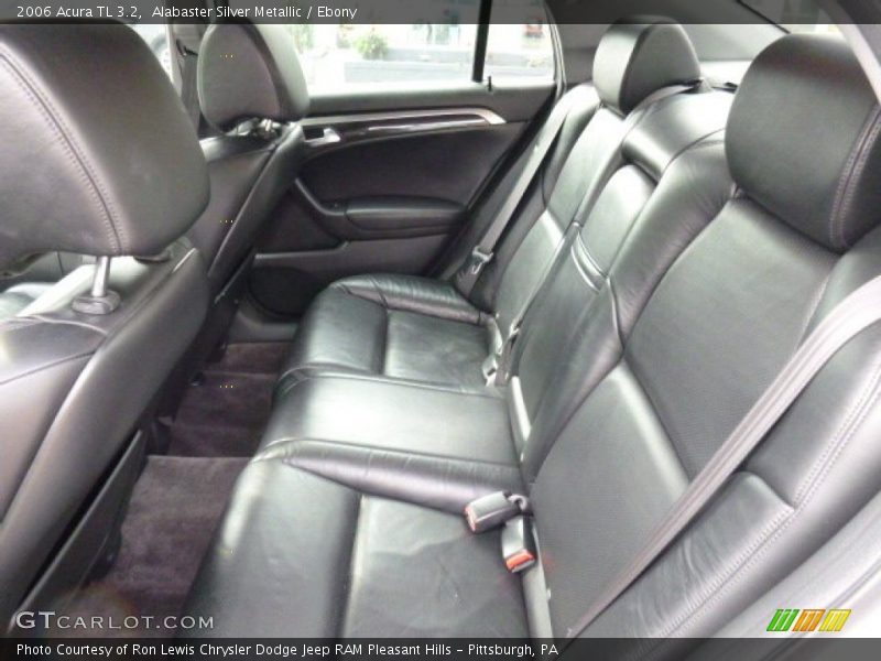 Alabaster Silver Metallic / Ebony 2006 Acura TL 3.2