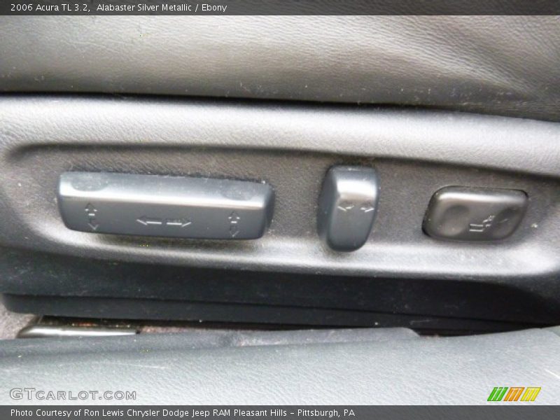 Alabaster Silver Metallic / Ebony 2006 Acura TL 3.2