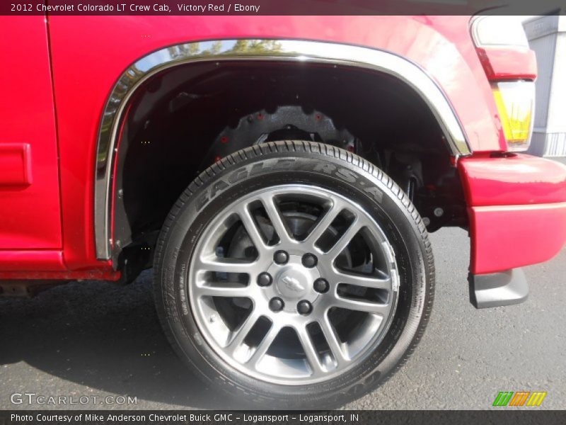 Victory Red / Ebony 2012 Chevrolet Colorado LT Crew Cab