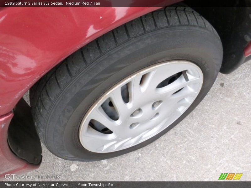 Medium Red / Tan 1999 Saturn S Series SL2 Sedan