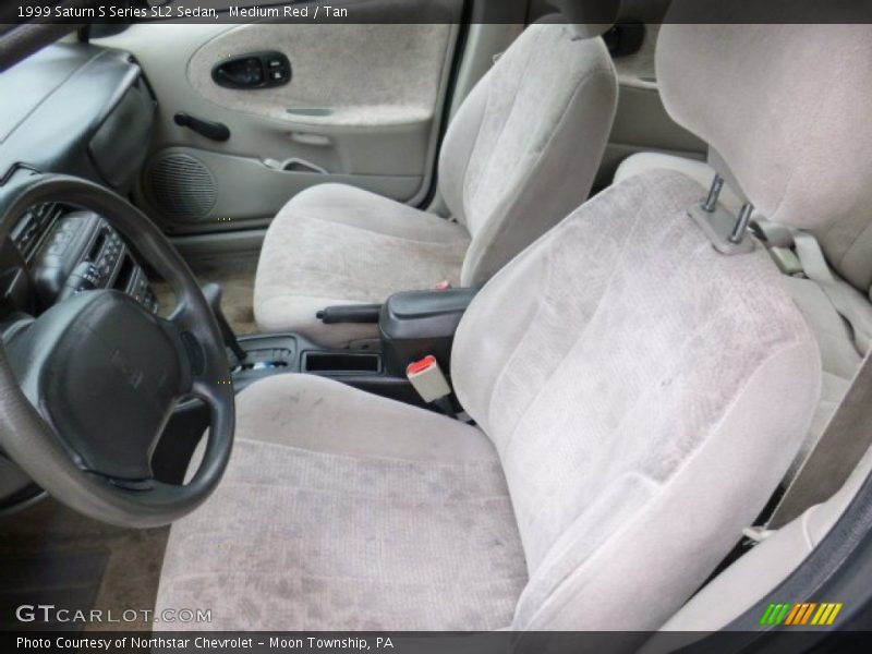 Medium Red / Tan 1999 Saturn S Series SL2 Sedan