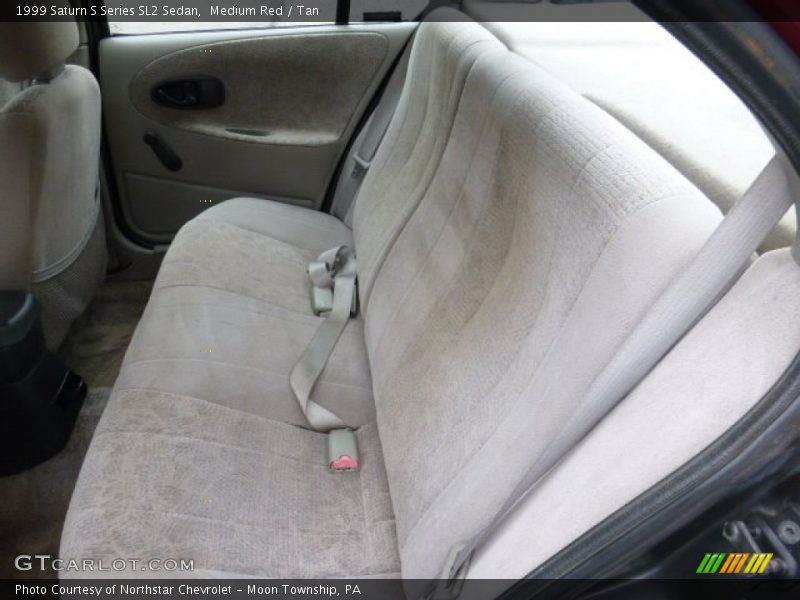 Medium Red / Tan 1999 Saturn S Series SL2 Sedan