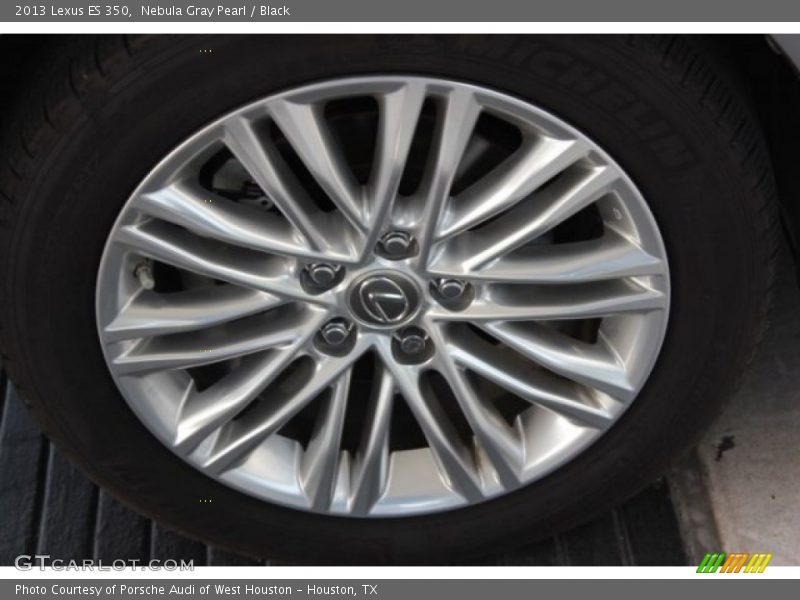Nebula Gray Pearl / Black 2013 Lexus ES 350