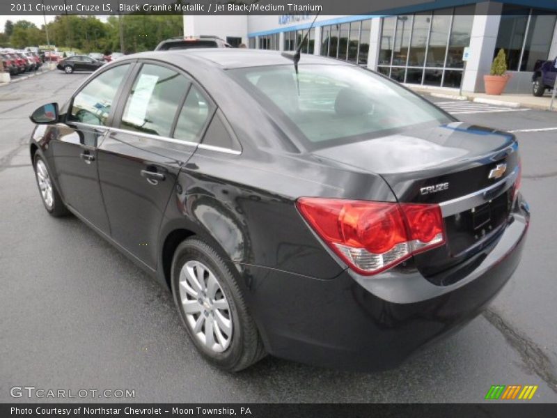 Black Granite Metallic / Jet Black/Medium Titanium 2011 Chevrolet Cruze LS