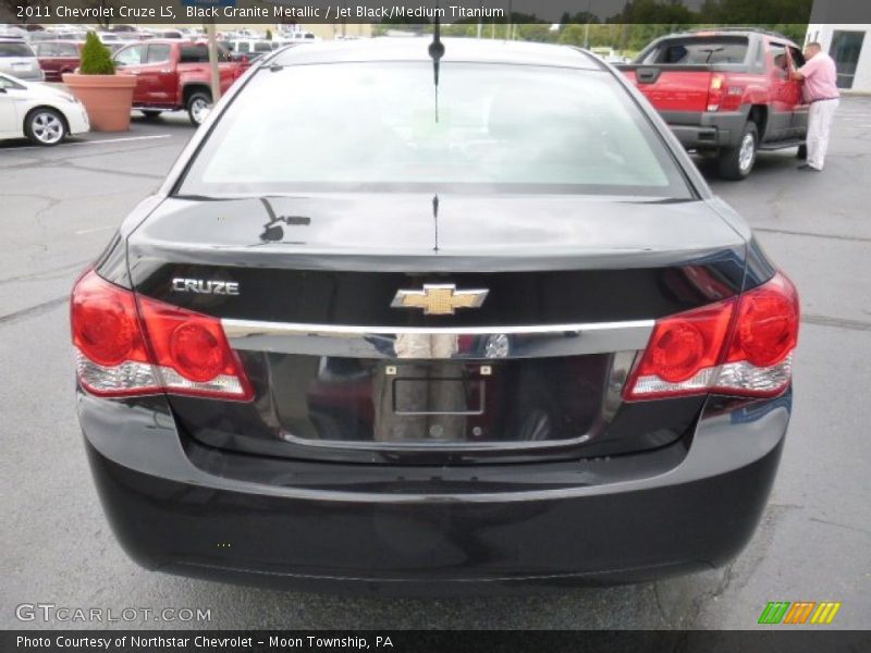 Black Granite Metallic / Jet Black/Medium Titanium 2011 Chevrolet Cruze LS