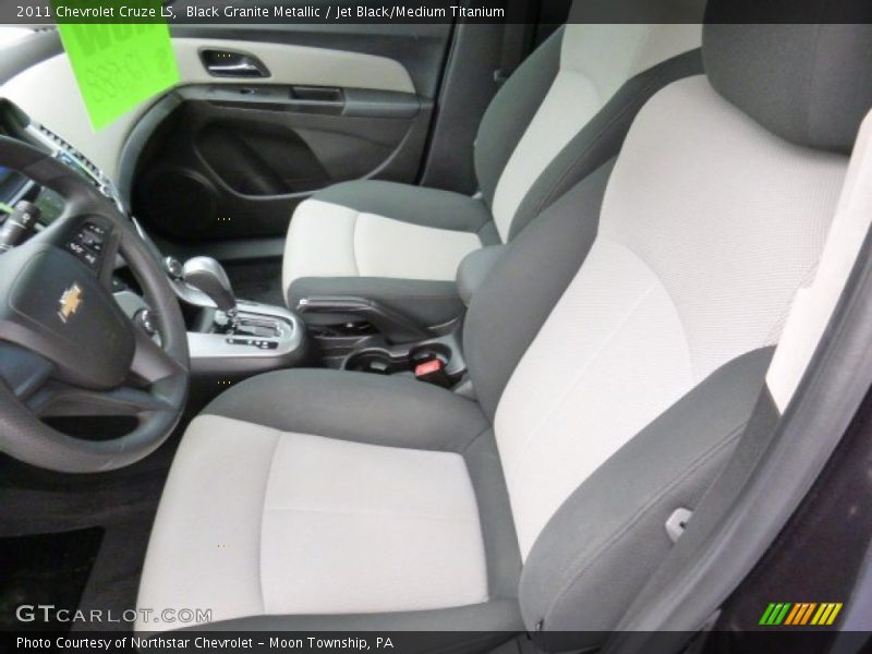 Black Granite Metallic / Jet Black/Medium Titanium 2011 Chevrolet Cruze LS