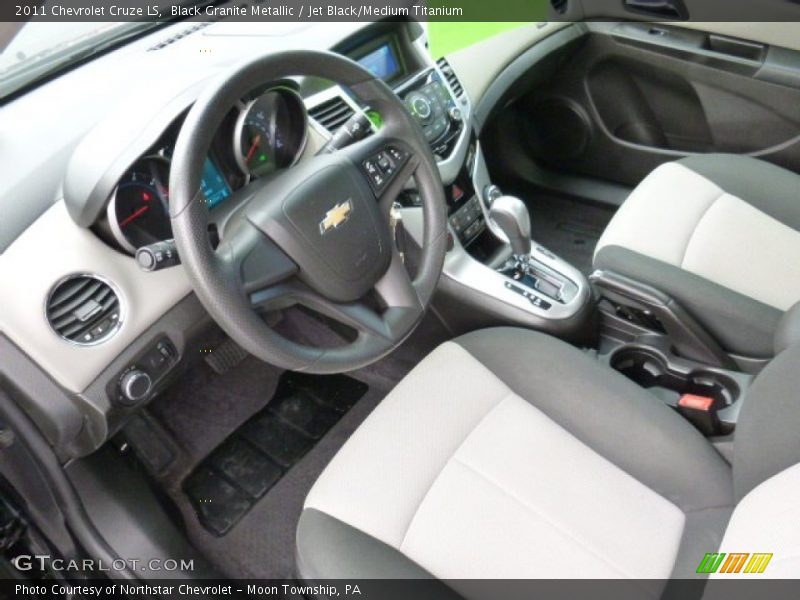 Black Granite Metallic / Jet Black/Medium Titanium 2011 Chevrolet Cruze LS
