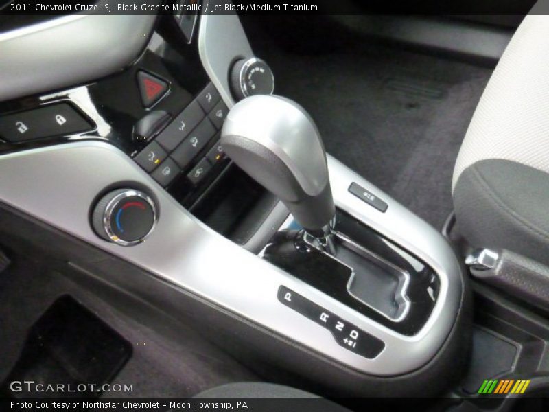 Black Granite Metallic / Jet Black/Medium Titanium 2011 Chevrolet Cruze LS