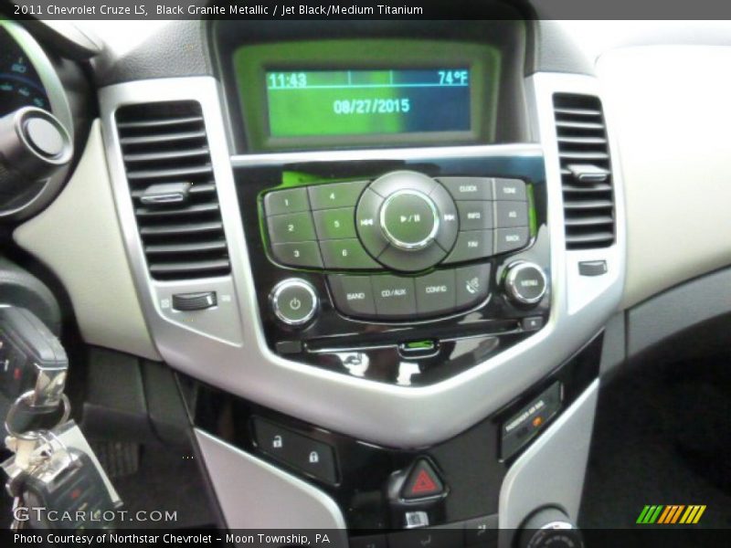 Black Granite Metallic / Jet Black/Medium Titanium 2011 Chevrolet Cruze LS