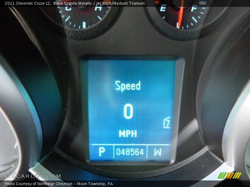 Black Granite Metallic / Jet Black/Medium Titanium 2011 Chevrolet Cruze LS