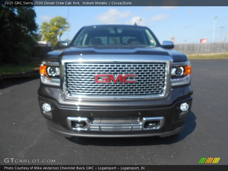 Iridium Metallic / Cocoa/Dune 2015 GMC Sierra 1500 Denali Crew Cab 4x4