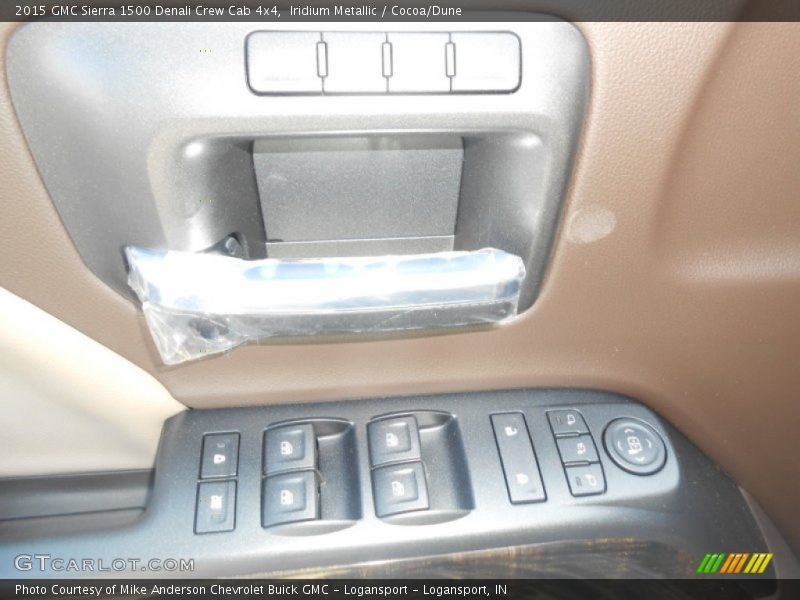 Iridium Metallic / Cocoa/Dune 2015 GMC Sierra 1500 Denali Crew Cab 4x4