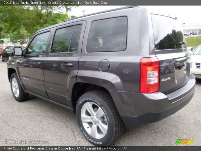 Granite Crystal Metallic / Dark Slate Gray 2016 Jeep Patriot Sport 4x4