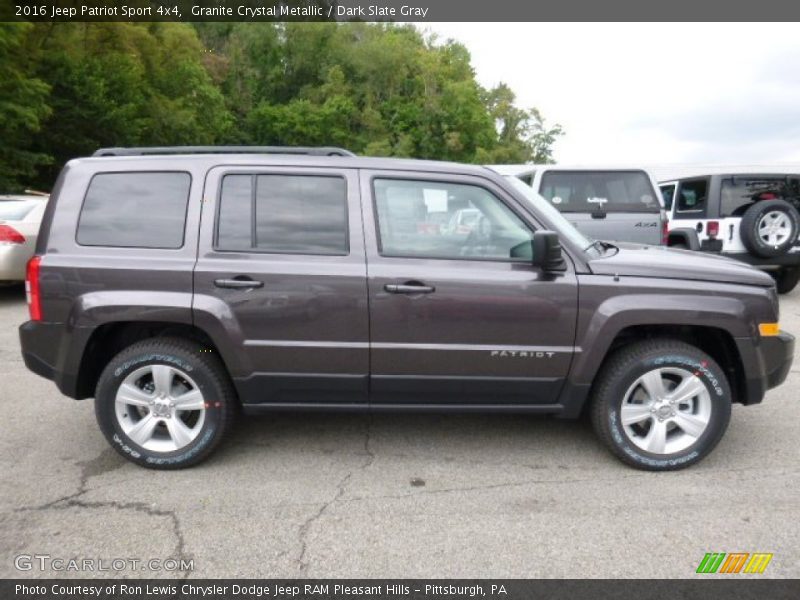Granite Crystal Metallic / Dark Slate Gray 2016 Jeep Patriot Sport 4x4