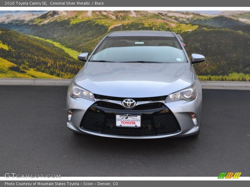 Celestial Silver Metallic / Black 2016 Toyota Camry SE