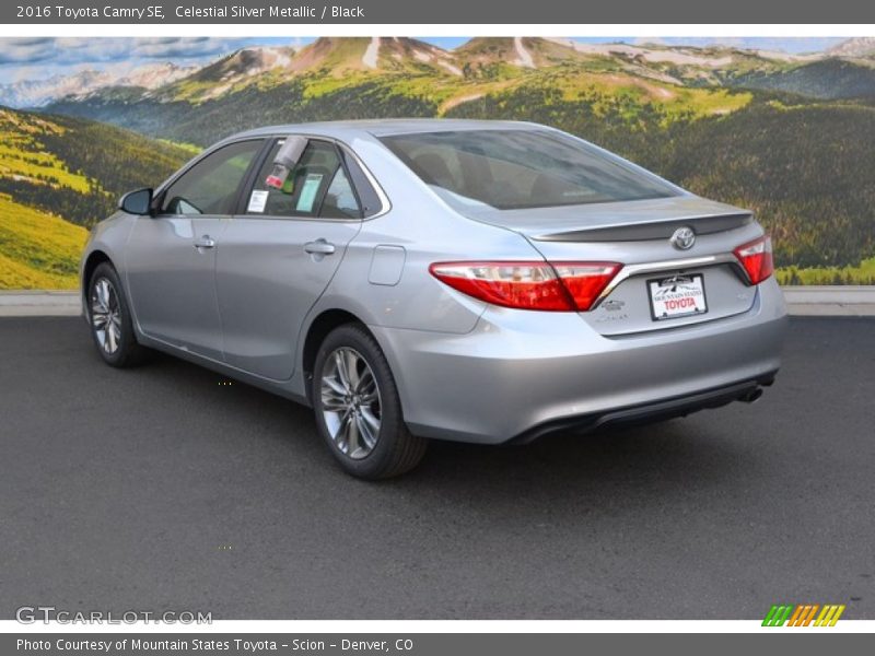 Celestial Silver Metallic / Black 2016 Toyota Camry SE