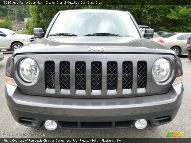 Granite Crystal Metallic / Dark Slate Gray 2016 Jeep Patriot Sport 4x4