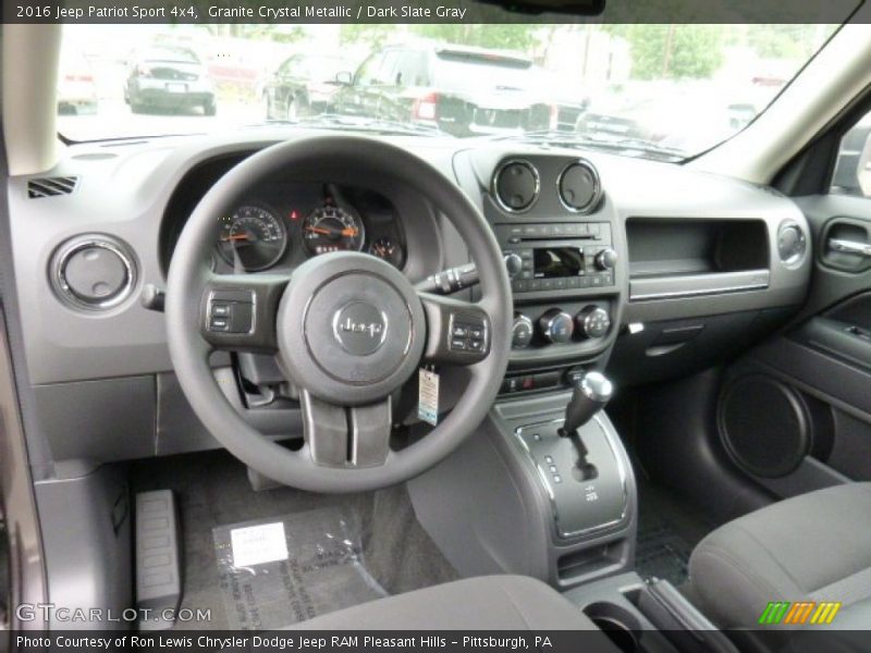 Dashboard of 2016 Patriot Sport 4x4
