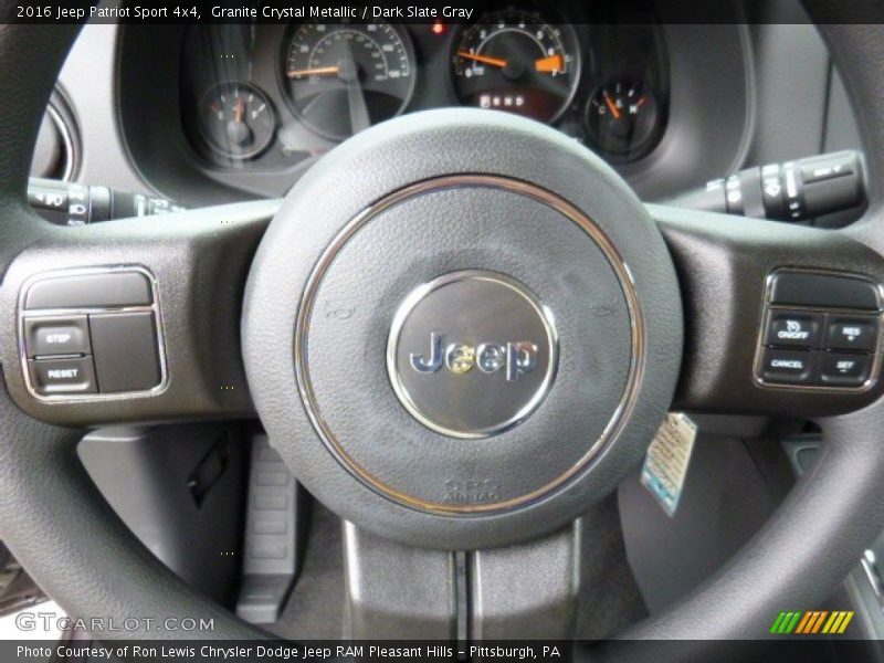  2016 Patriot Sport 4x4 Steering Wheel