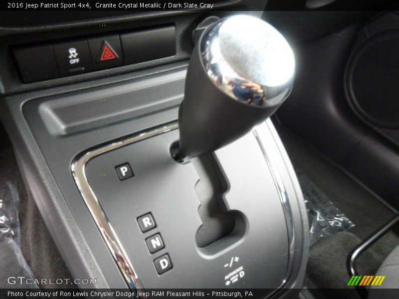  2016 Patriot Sport 4x4 6 Speed Automatic Shifter