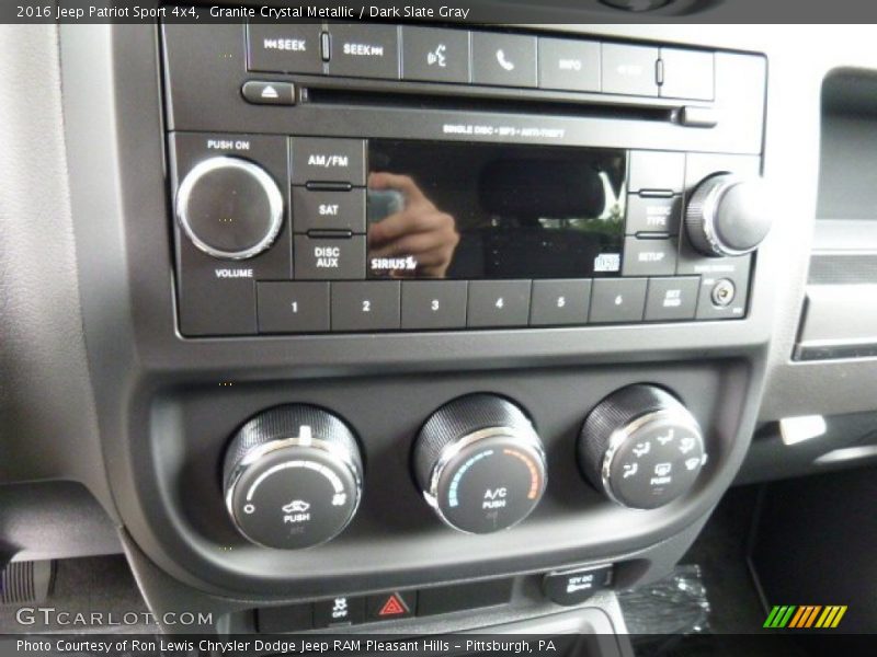 Controls of 2016 Patriot Sport 4x4