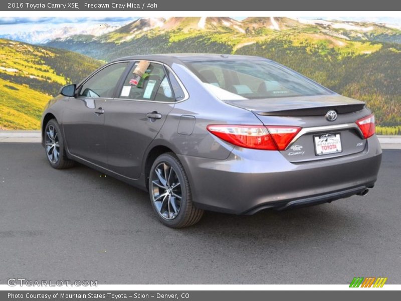 Predawn Gray Mica / Ash 2016 Toyota Camry XSE