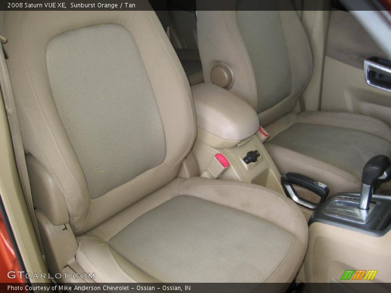 Sunburst Orange / Tan 2008 Saturn VUE XE