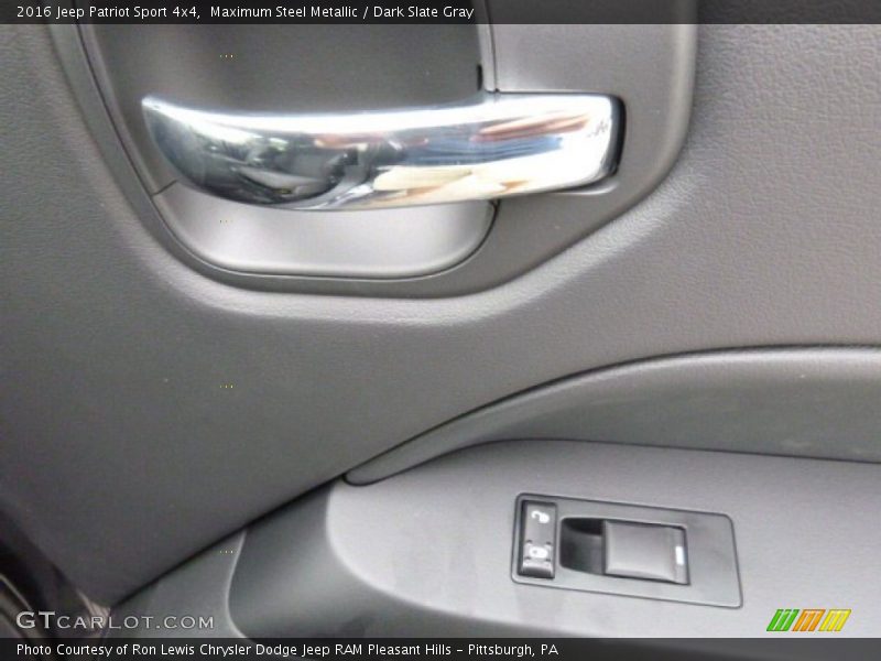 Maximum Steel Metallic / Dark Slate Gray 2016 Jeep Patriot Sport 4x4