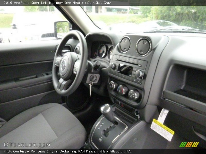 Maximum Steel Metallic / Dark Slate Gray 2016 Jeep Patriot Sport 4x4