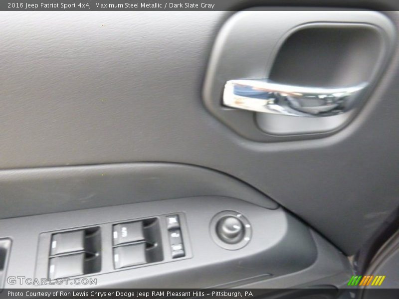Maximum Steel Metallic / Dark Slate Gray 2016 Jeep Patriot Sport 4x4