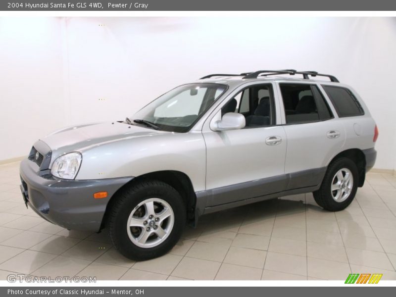Pewter / Gray 2004 Hyundai Santa Fe GLS 4WD