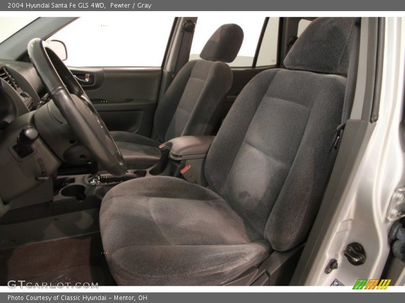 Pewter / Gray 2004 Hyundai Santa Fe GLS 4WD