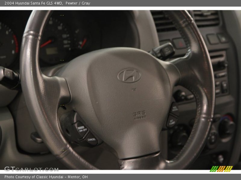 Pewter / Gray 2004 Hyundai Santa Fe GLS 4WD