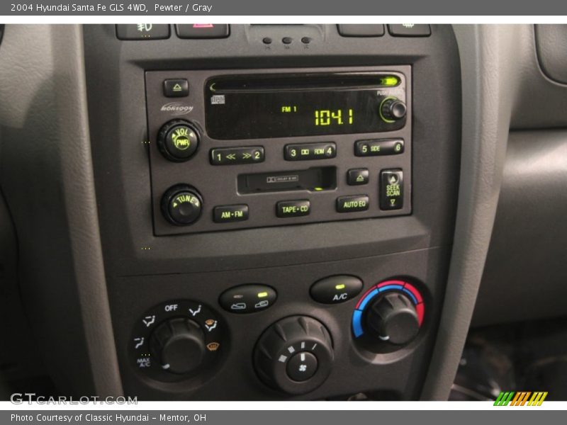 Pewter / Gray 2004 Hyundai Santa Fe GLS 4WD