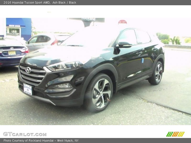 Ash Black / Black 2016 Hyundai Tucson Sport AWD