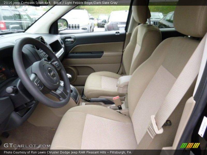  2016 Compass Sport 4x4 Light Pebble Beige/Dark Slate Gray Interior