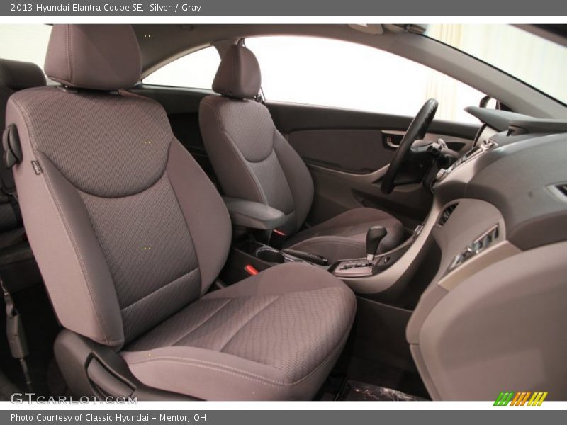 Silver / Gray 2013 Hyundai Elantra Coupe SE