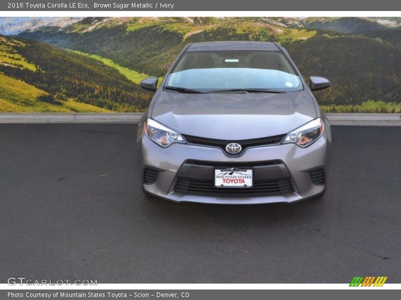 Brown Sugar Metallic / Ivory 2016 Toyota Corolla LE Eco