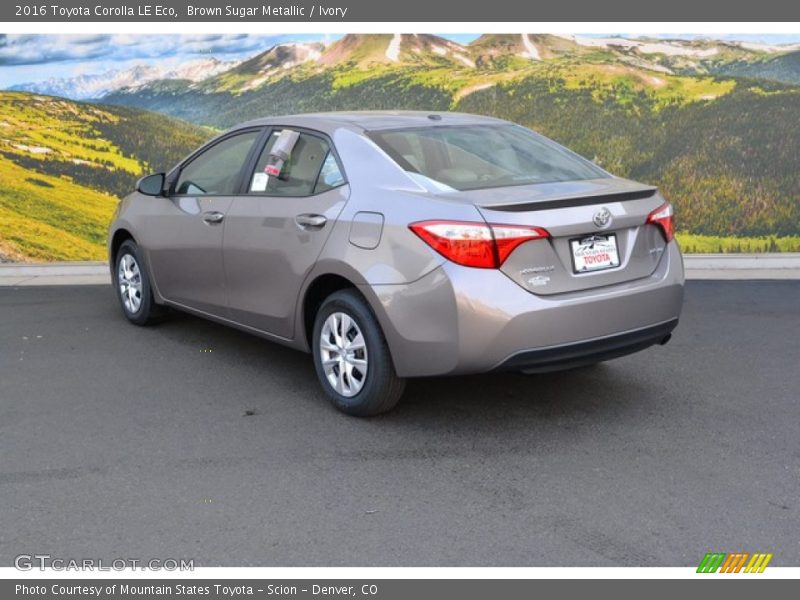 Brown Sugar Metallic / Ivory 2016 Toyota Corolla LE Eco