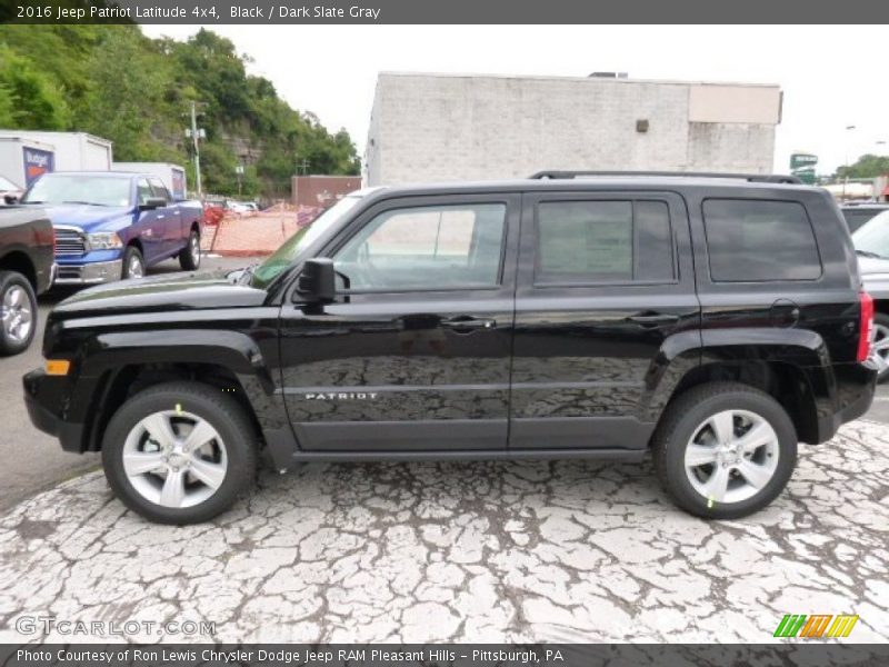 Black / Dark Slate Gray 2016 Jeep Patriot Latitude 4x4
