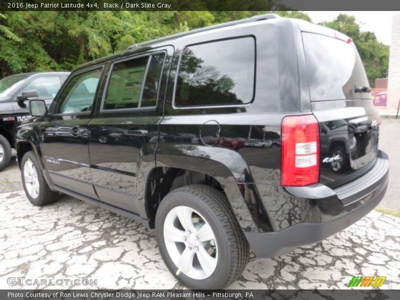 Black / Dark Slate Gray 2016 Jeep Patriot Latitude 4x4