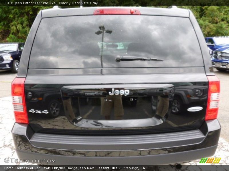 Black / Dark Slate Gray 2016 Jeep Patriot Latitude 4x4